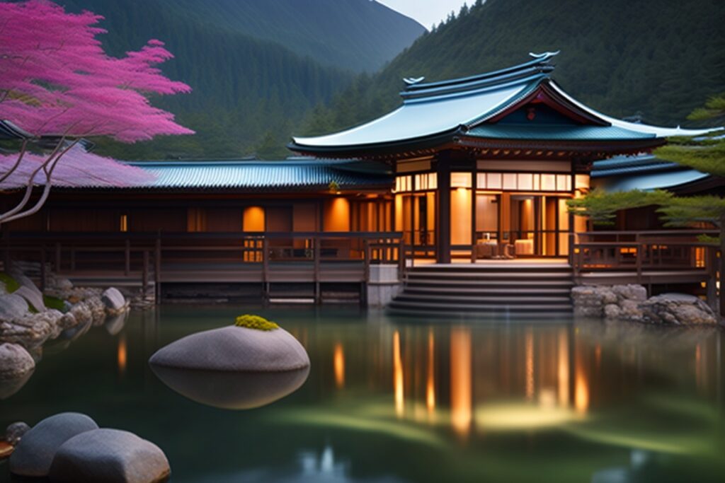 A picturesque onsen glow your looks picturesque onsen 