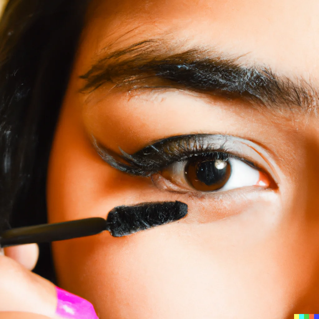glow your looks mascara application 