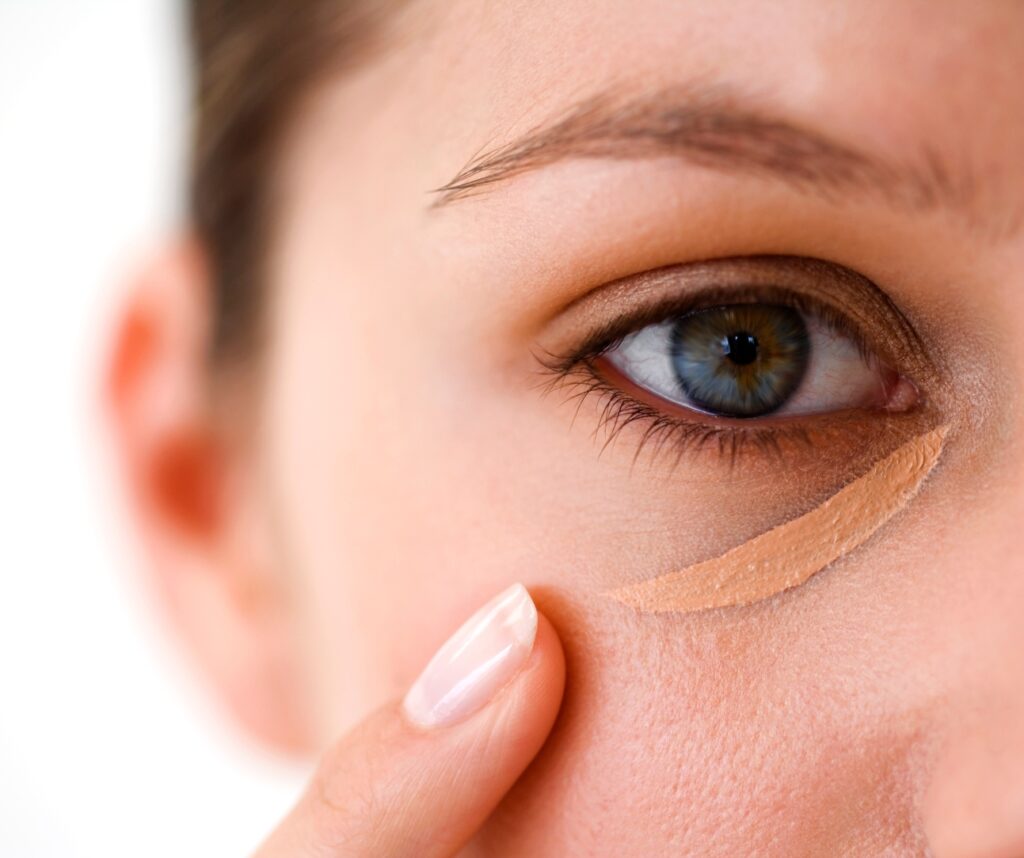 concealer under eye wrinkle makeup foundation skincare