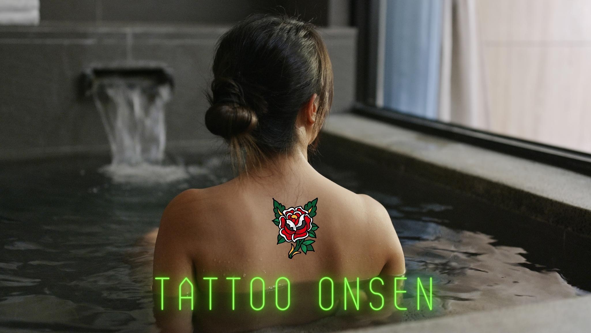 glow your looks tattoo in onsen